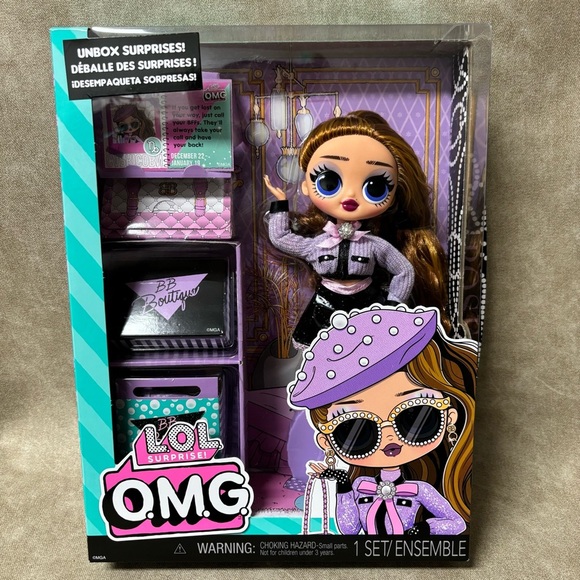 LOL Surprise OMG Pose Fashion Doll w/ Multiple Surprises & Fabulous Accessories - Picture 7 of 7